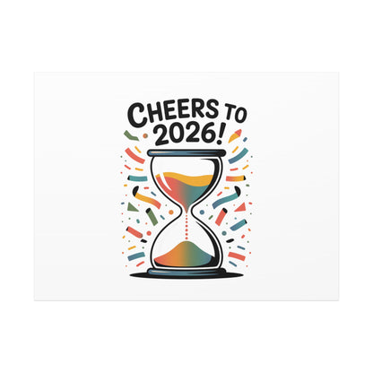 Cheers to 2026 Hourglass Canvas | 2026 goals, new year motivation
