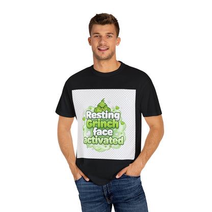 Resting Grinch Face Activated T-Shirt