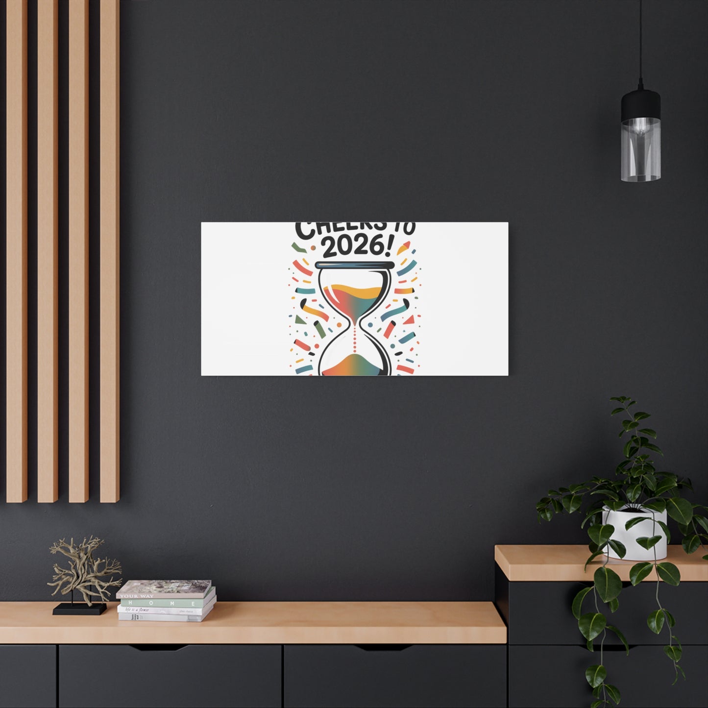 Cheers to 2026 Hourglass Canvas | 2026 goals, new year motivation