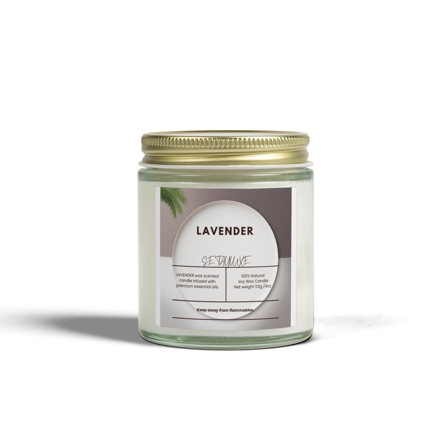 Lavender  Scented Candle (4oz & 9oz)