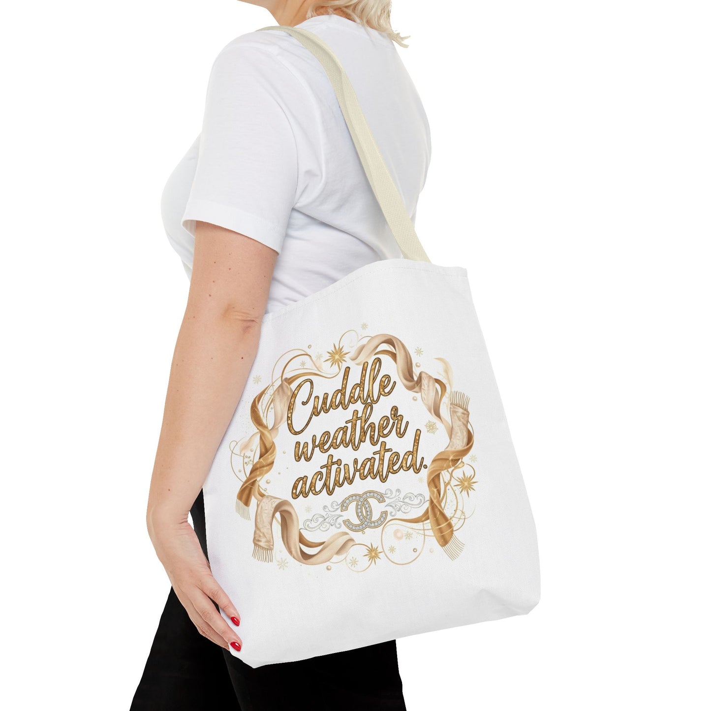 Cuddle Weather Activated Tote Bag — Cozy Fall Cozy Season Canvas Tote