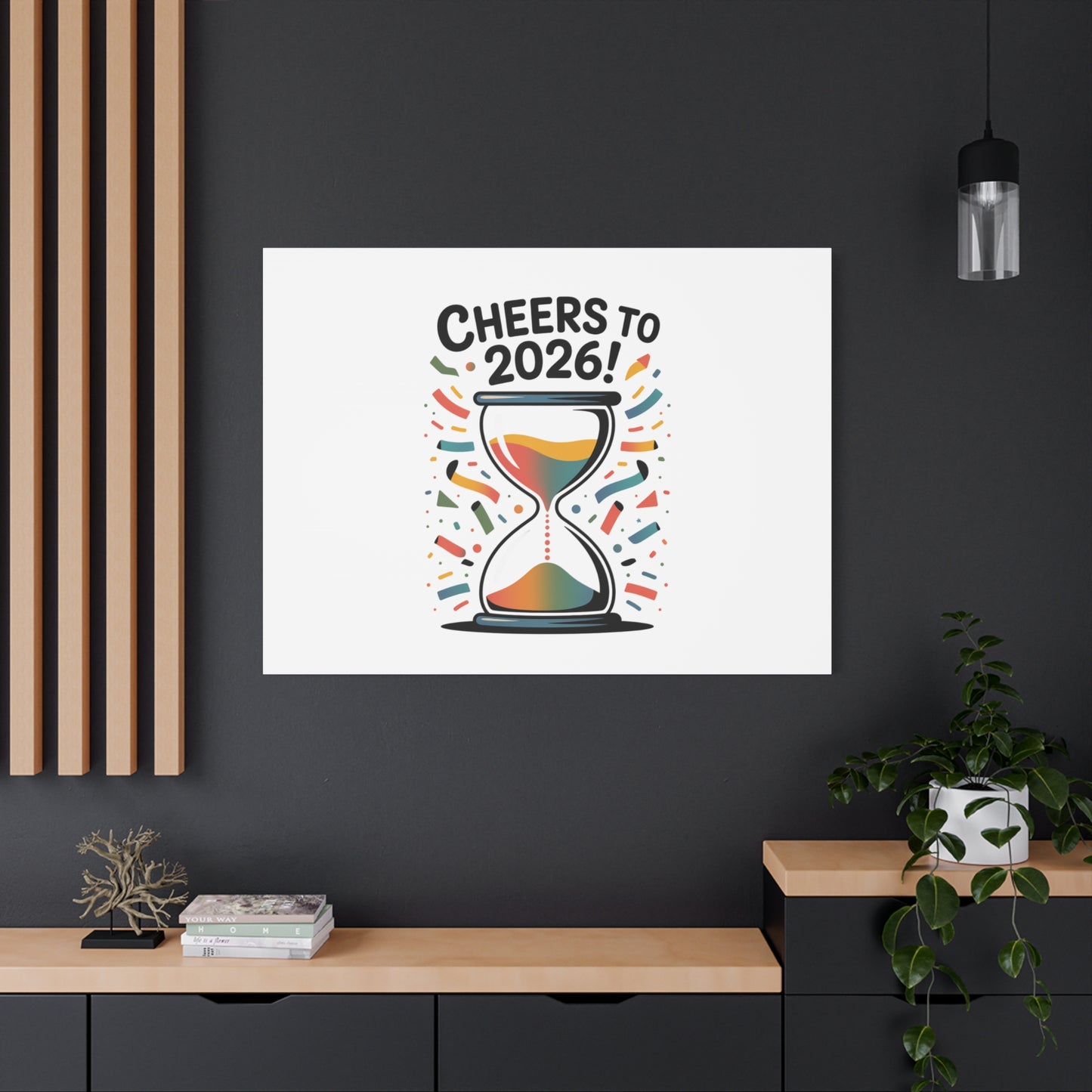 Cheers to 2026 Hourglass Canvas | 2026 goals, new year motivation