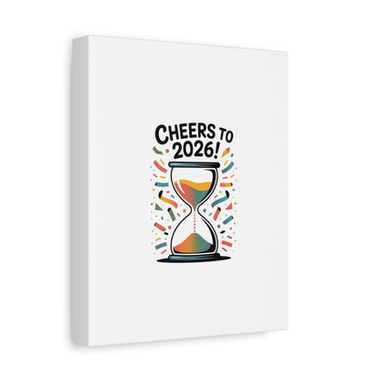 Cheers to 2026 Hourglass Canvas | 2026 goals, new year motivation