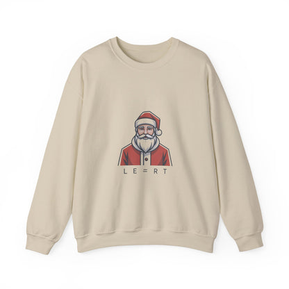 Minimal Santa Graphic Sweatshirt | Modern Santa, Geometric Christmas