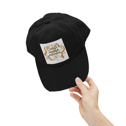 Cuddle Weather Activated Distressed Cap