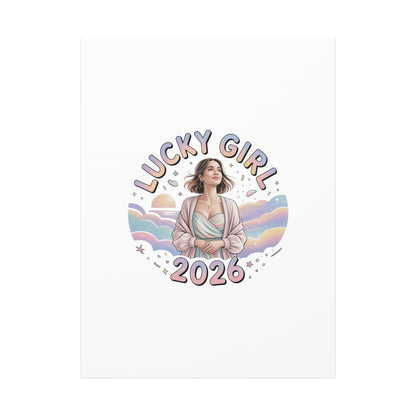 Lucky Girl 2026 Canvas | Manifest Luck, 2026 Lucky Charms