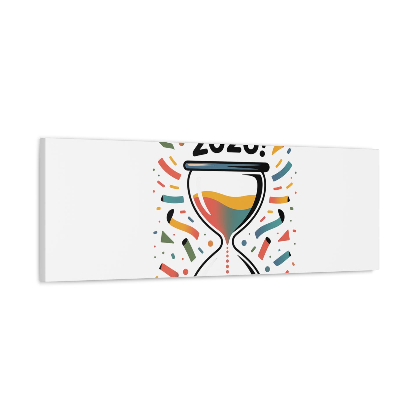 Cheers to 2026 Hourglass Canvas | 2026 goals, new year motivation