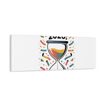 Cheers to 2026 Hourglass Canvas | 2026 goals, new year motivation