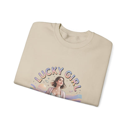 Lucky Girl 2026 Manifest Luck Sweatshirt | 2026 Lucky Charms, Angel Number