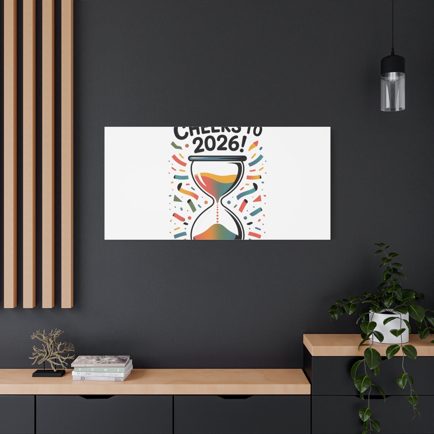 Cheers to 2026 Hourglass Canvas | 2026 goals, new year motivation