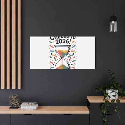 Cheers to 2026 Hourglass Canvas | 2026 goals, new year motivation