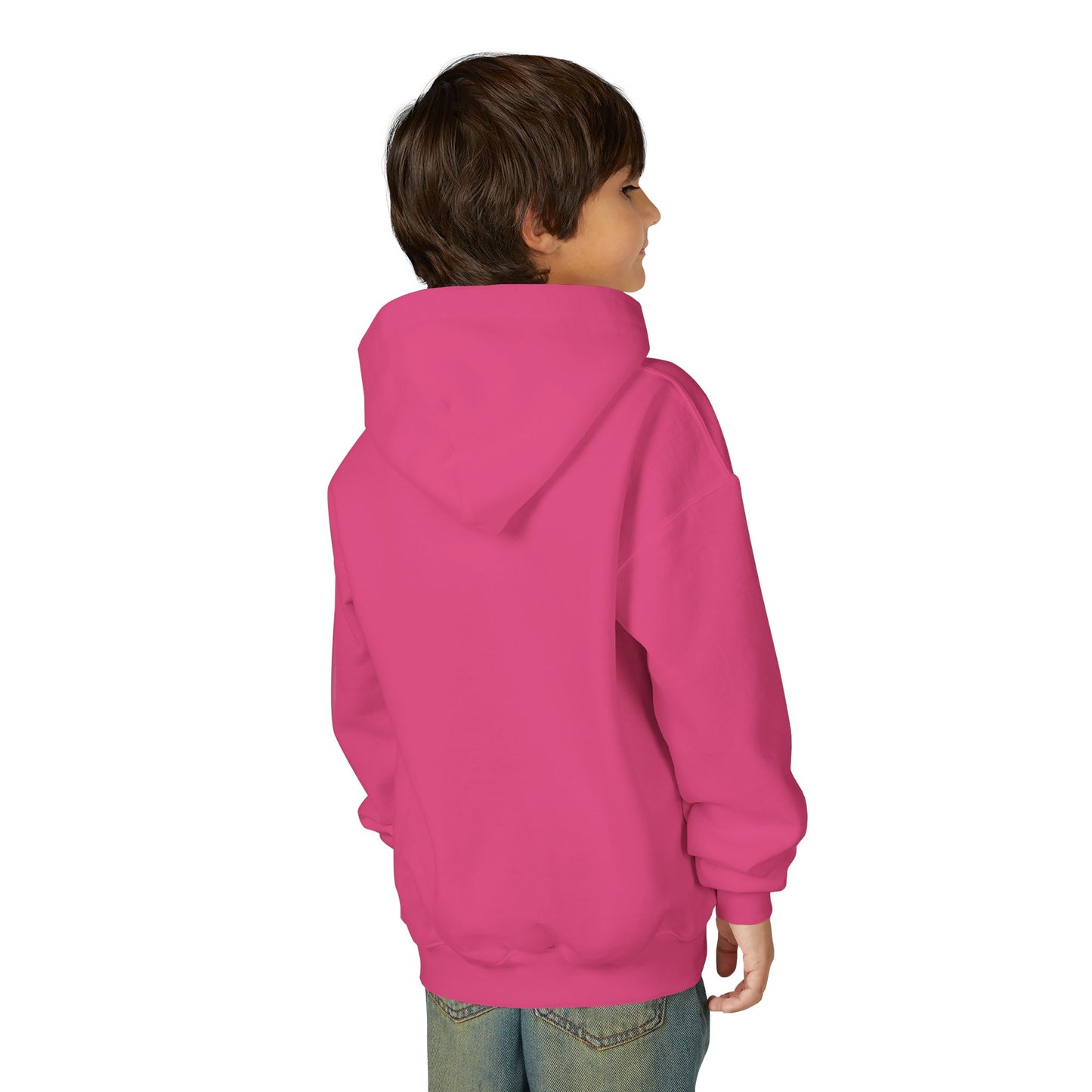 Christian Kids Hoodie — "Jesus Saw the Little Children" Colorful Faith Pullover