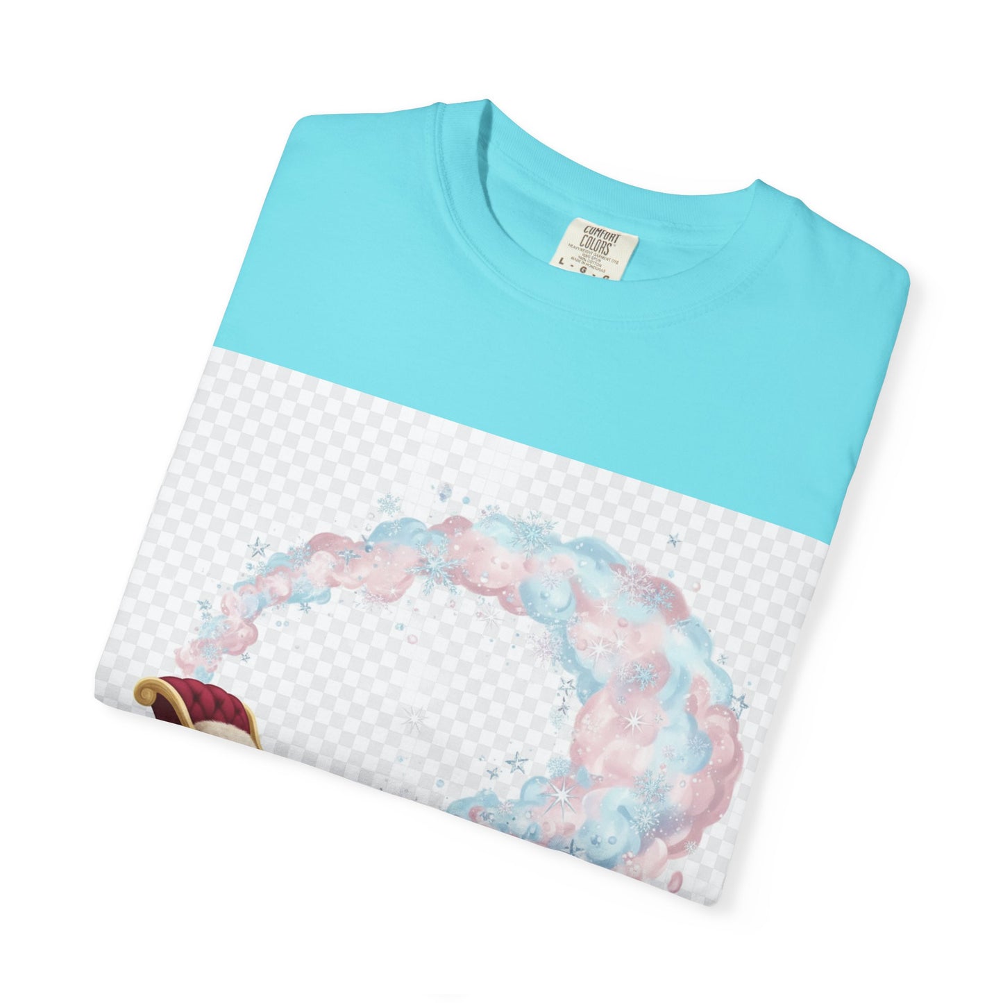 Sleighing Softly in Style T-Shirt — Festive Sleigh Graphic Holiday Tee