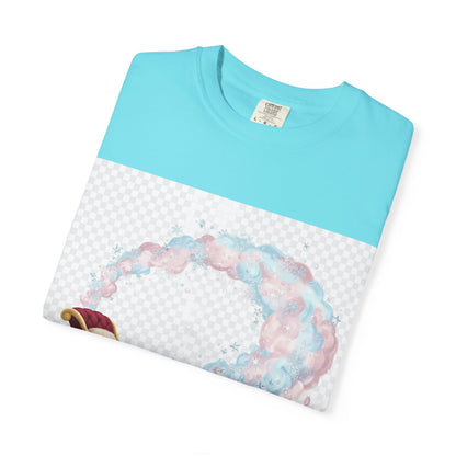 Sleighing Softly in Style T-Shirt — Festive Sleigh Graphic Holiday Tee