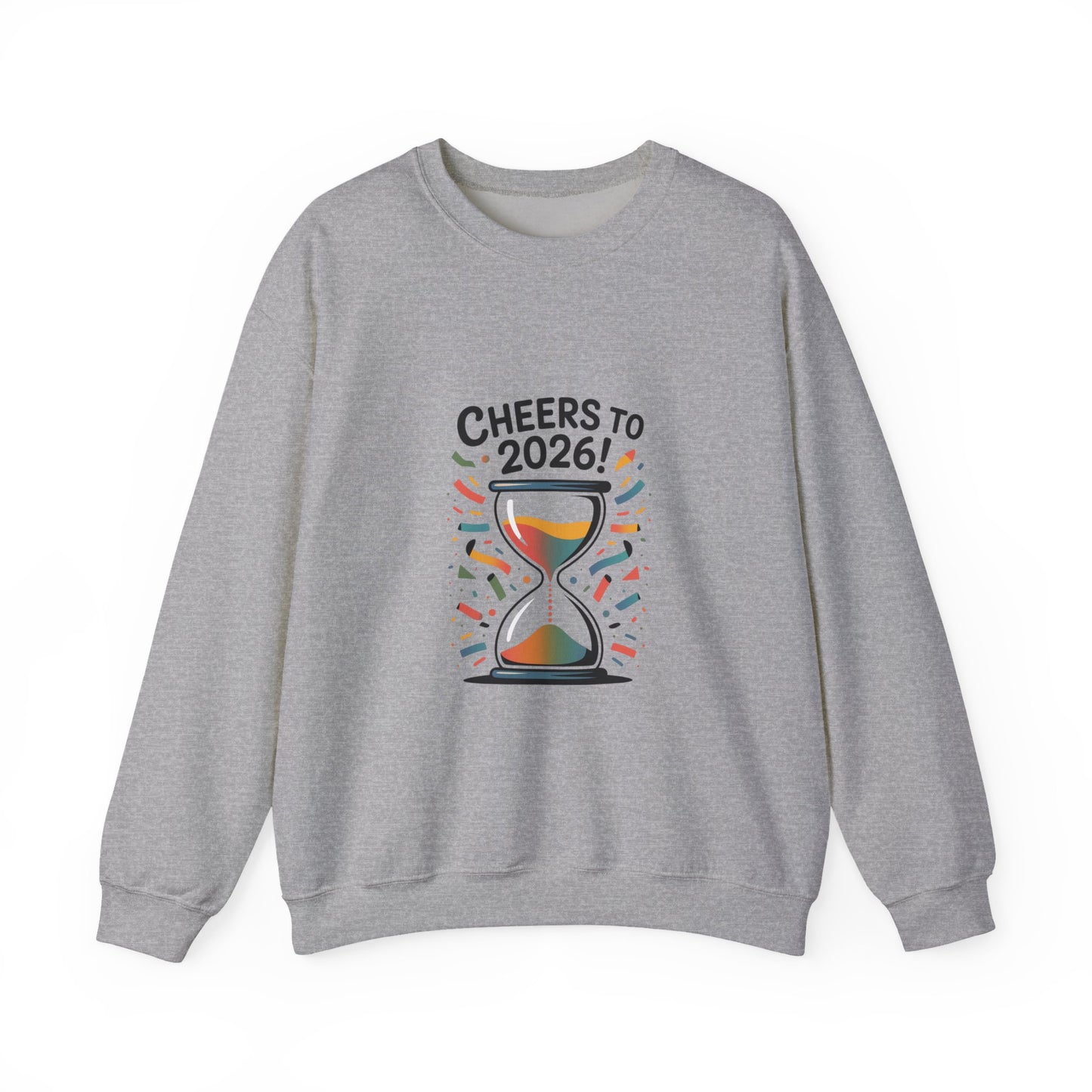 Cheers to 2026 Crewneck Sweatshirt | 2026 goals, new year humor