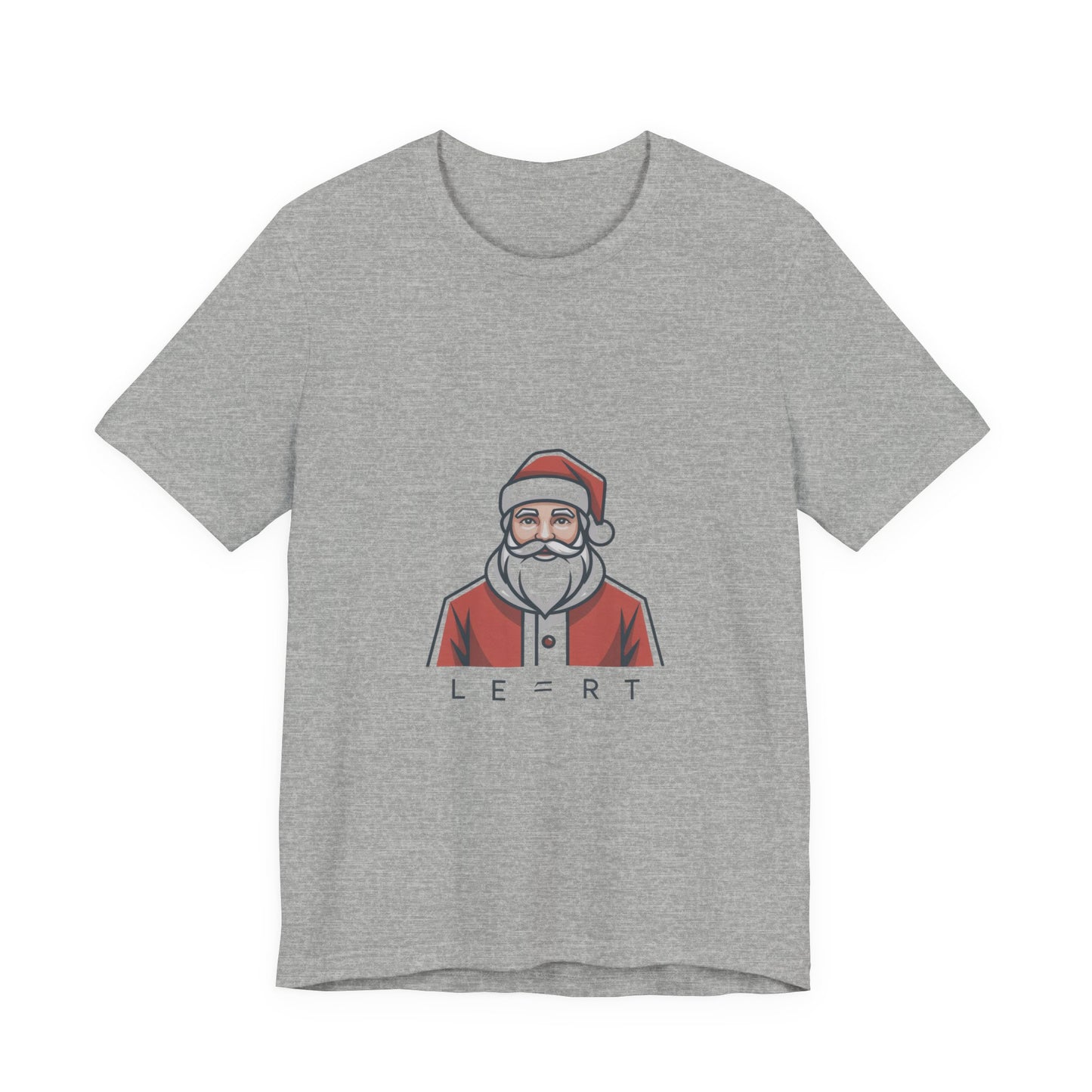 Minimal Santa Graphic Tee | Modern Santa, Abstract Christmas Shirt