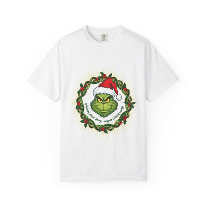 Grinch Christmas T-Shirt — 'Merry Grinchmas' Holiday Tee