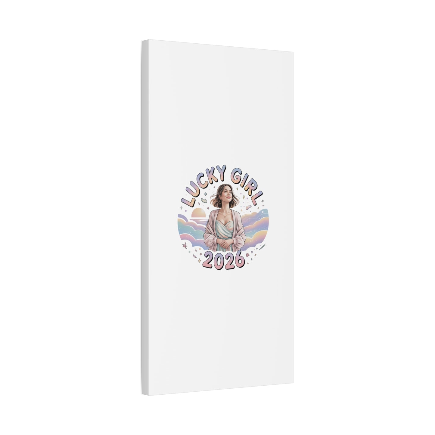 Lucky Girl 2026 Canvas | Manifest Luck, 2026 Lucky Charms