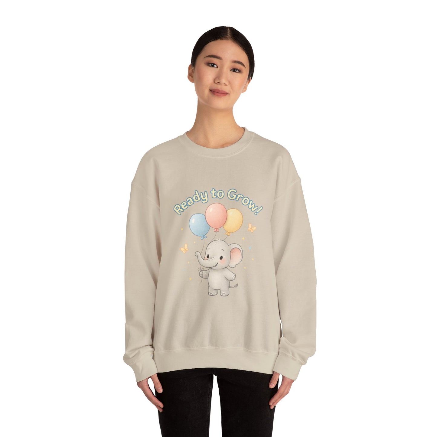 Ready to Grow Elephant Sweatshirt