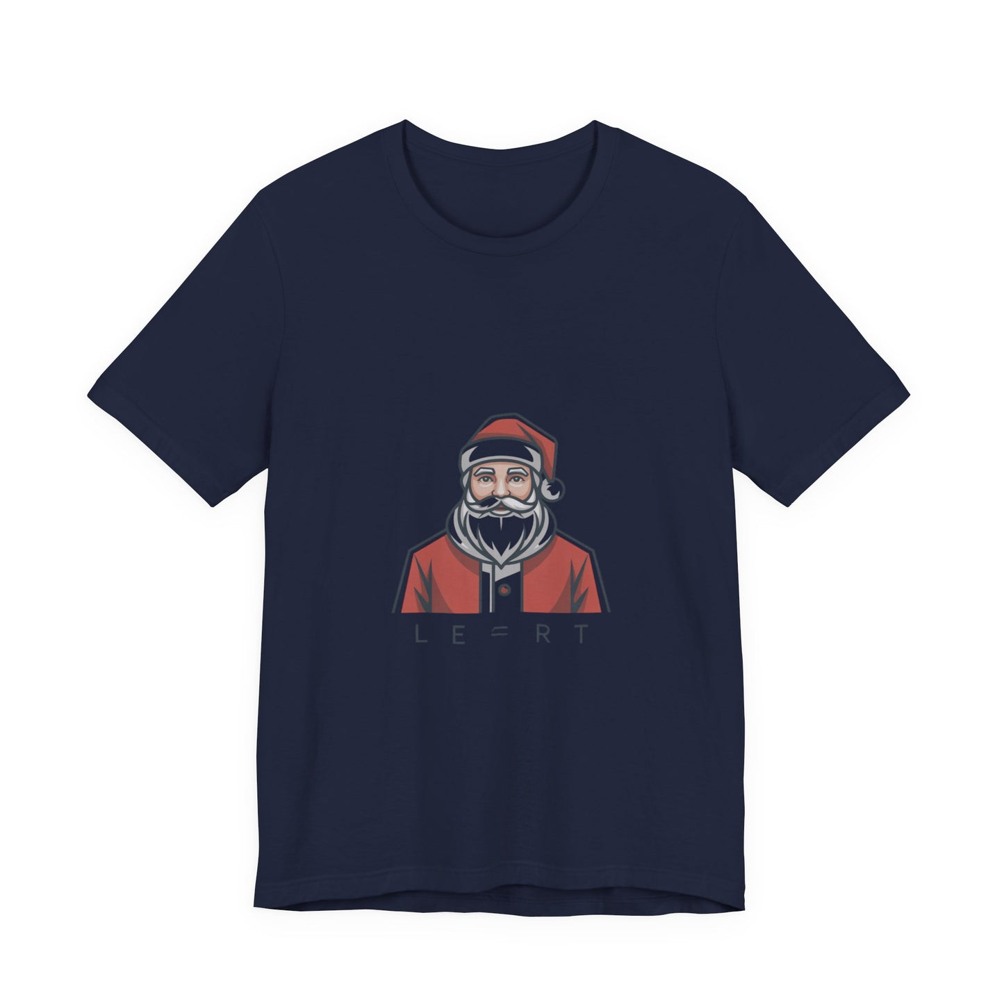 Minimal Santa Graphic Tee | Modern Santa, Abstract Christmas Shirt
