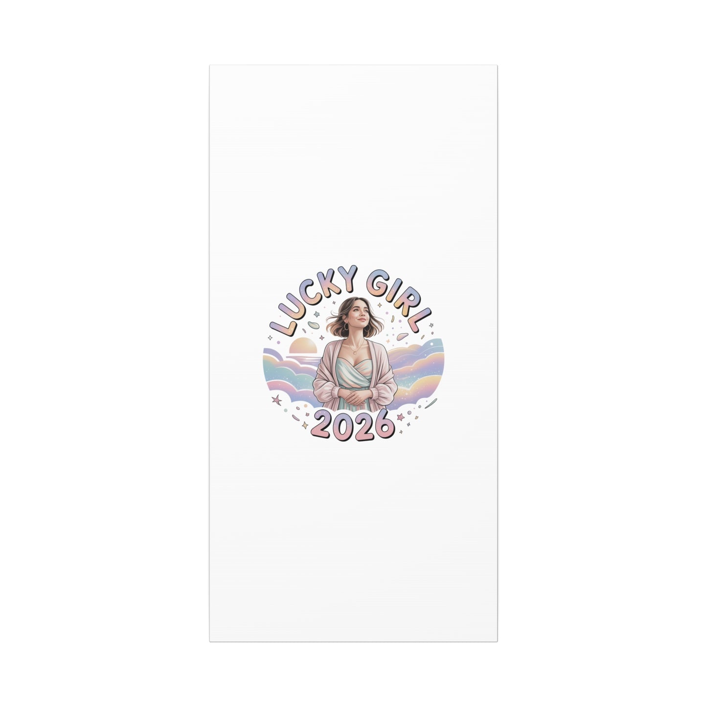 Lucky Girl 2026 Canvas | Manifest Luck, 2026 Lucky Charms