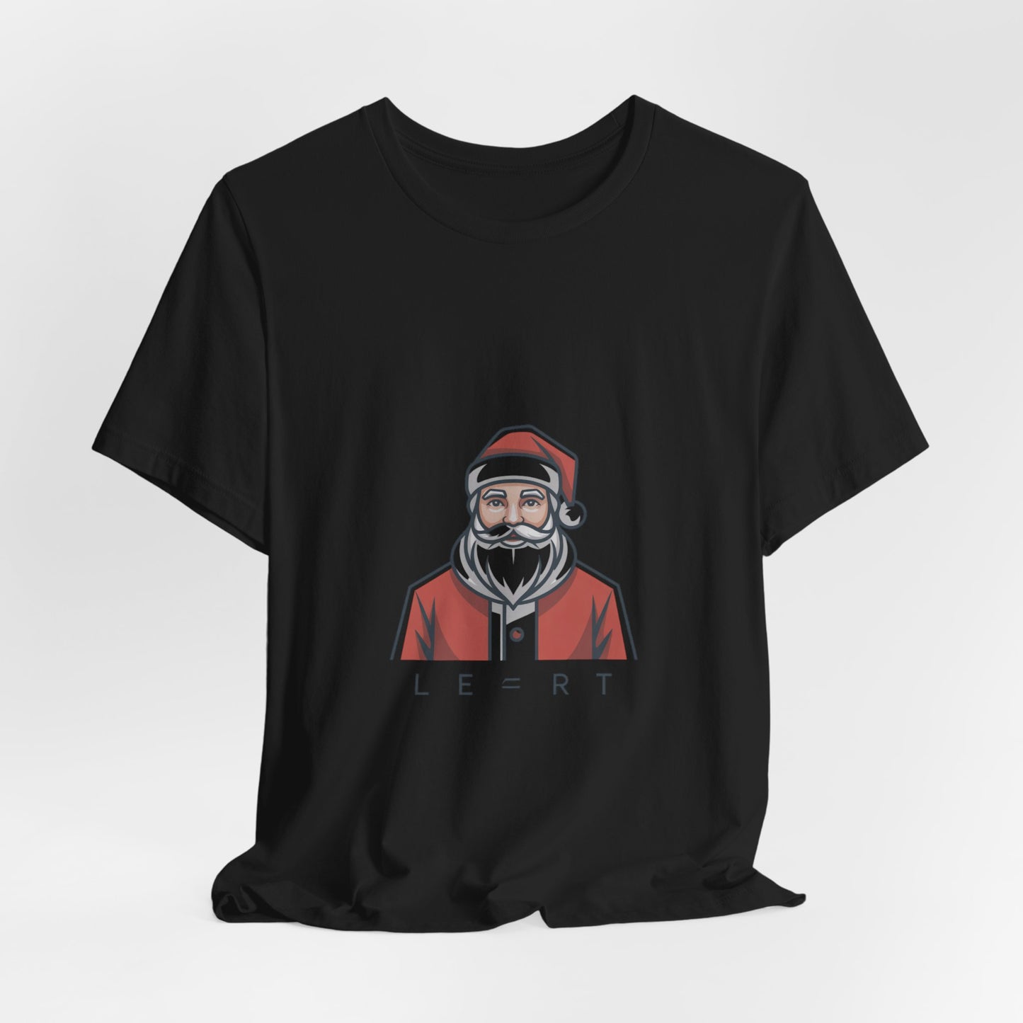 Minimal Santa Graphic Tee | Modern Santa, Abstract Christmas Shirt
