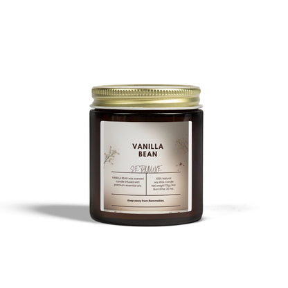 Vanilla Bean Wax Candle (4oz & 9oz)